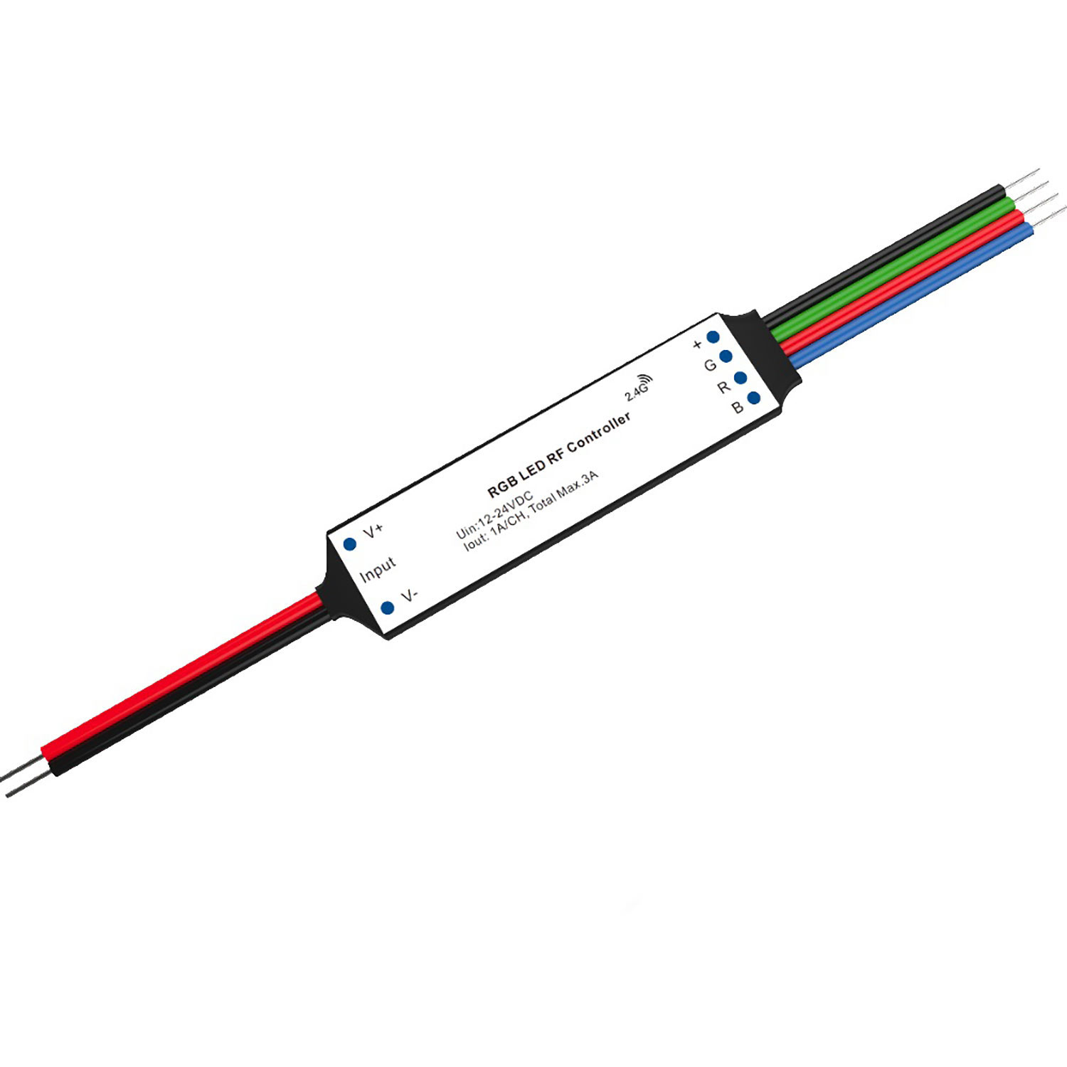 Sys-Pro RGB Funk Mesh PWM-Dimmer Mini, 3 Kanal, 12-24V DC 3x1A