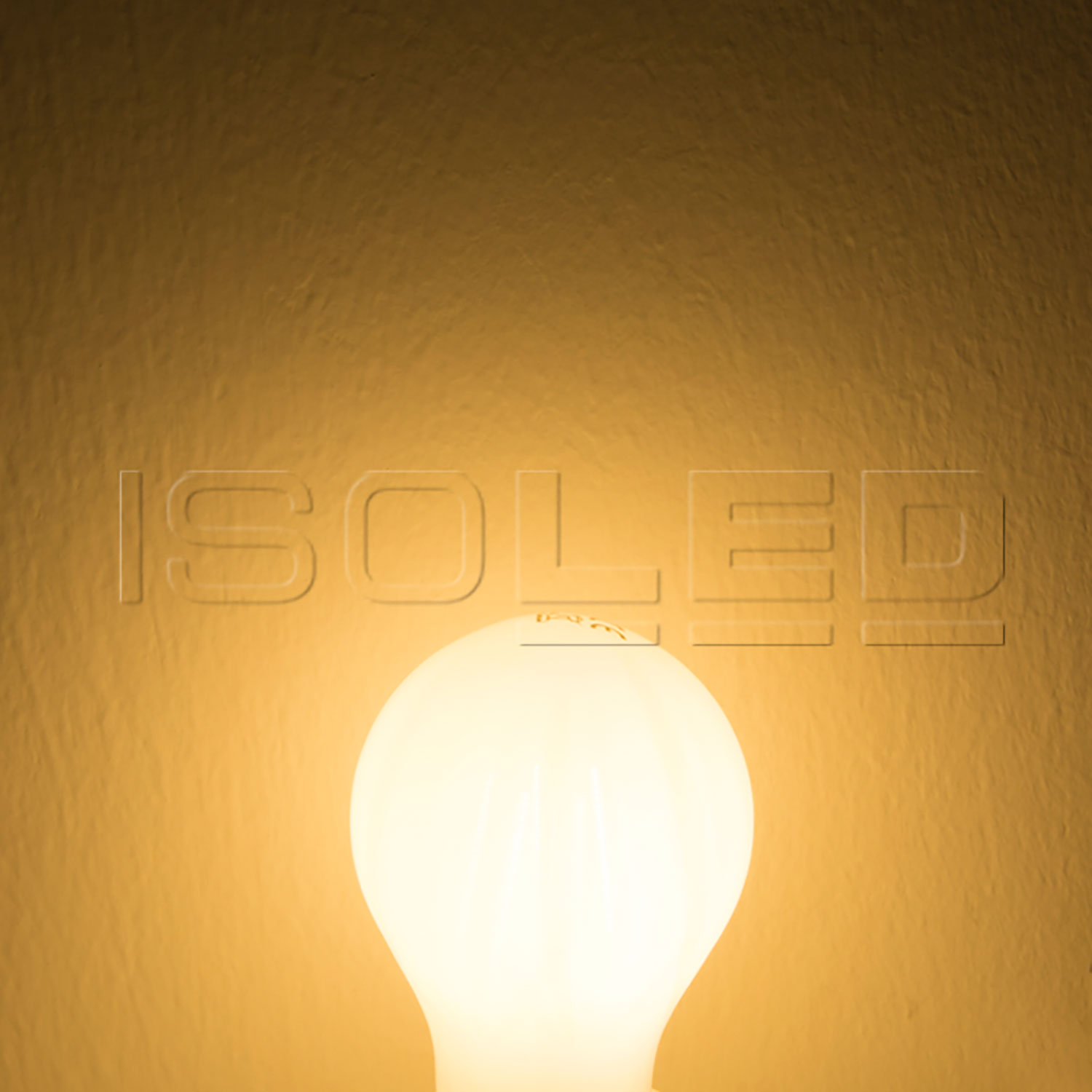 E27 LED Birne, 5W, milky, warmweiß, dimmbar