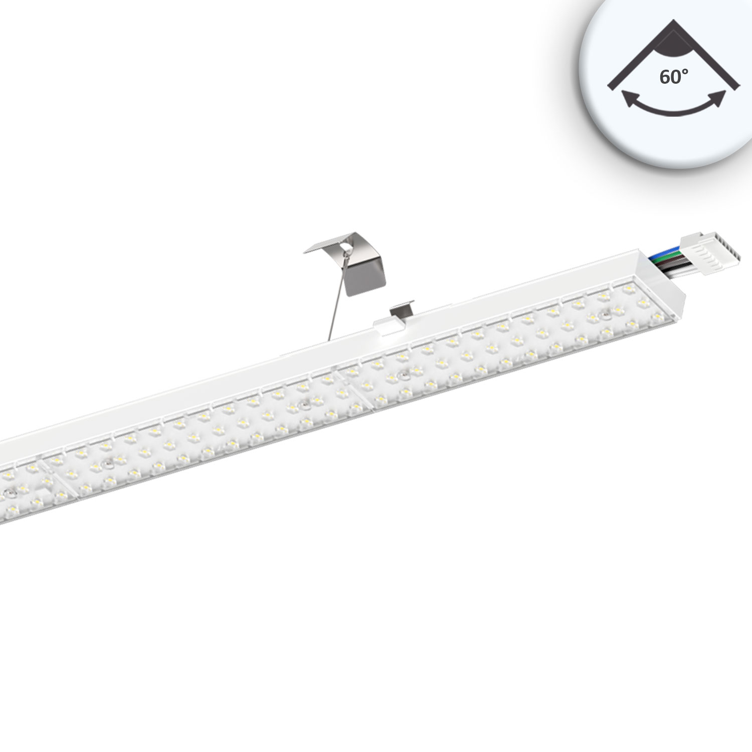 FastFix LED Linearsystem R XL Modul 1528mm 25-75W, 5000K, 60°, 180lm/W