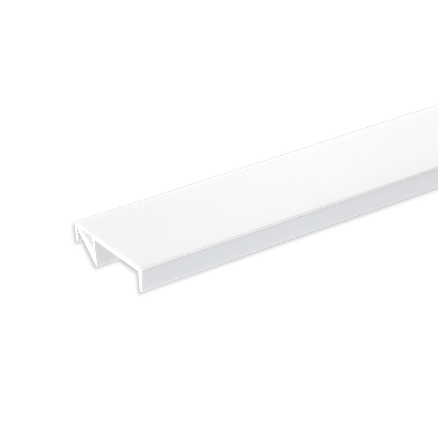 LED Regalkantenprofil FURNIT10 SHELF, 19mm, Aluminium, weiß, RAL9010