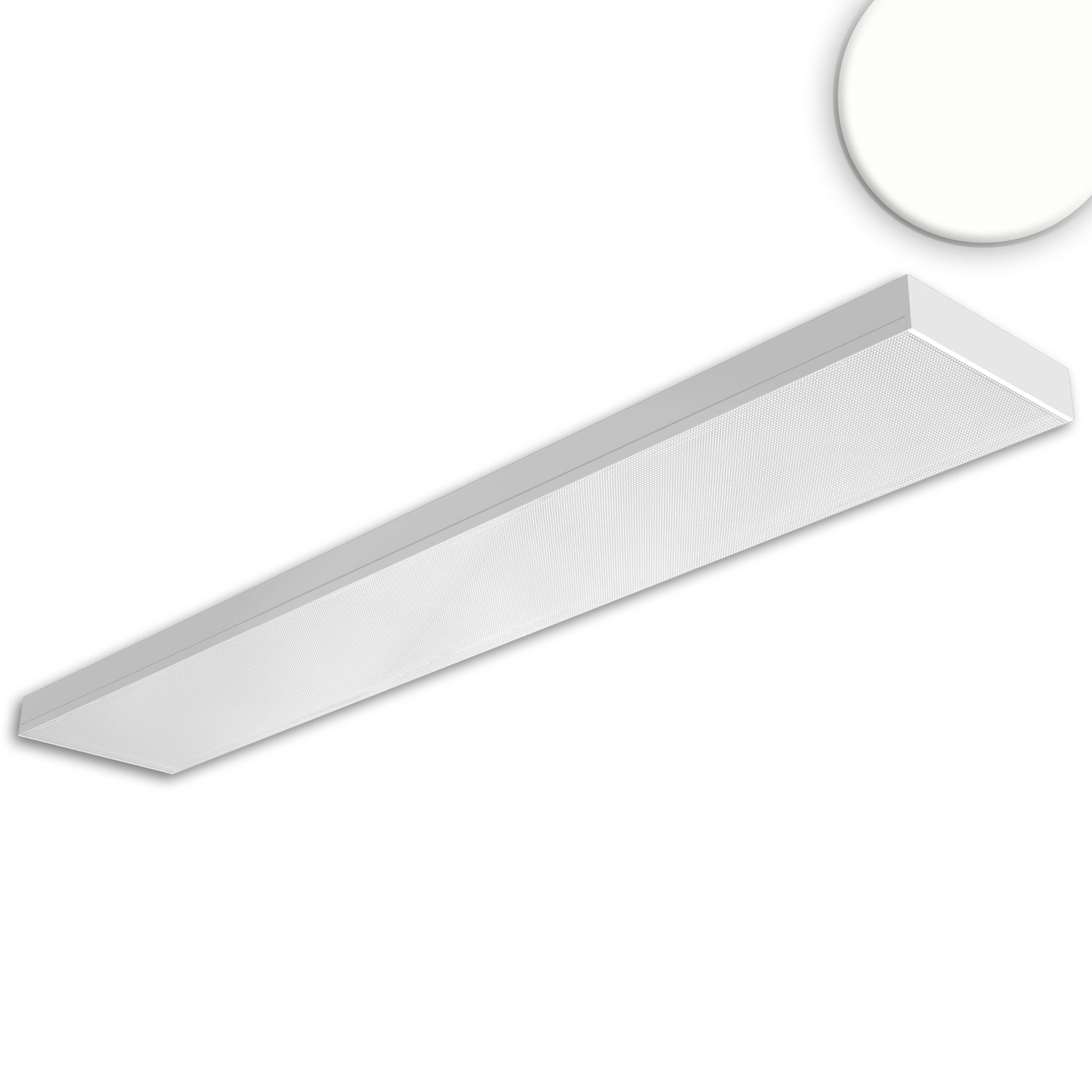LED Langfeldleuchte, 120x20cm, weiß, PowerSwitch 25|30|35|40W, UGR