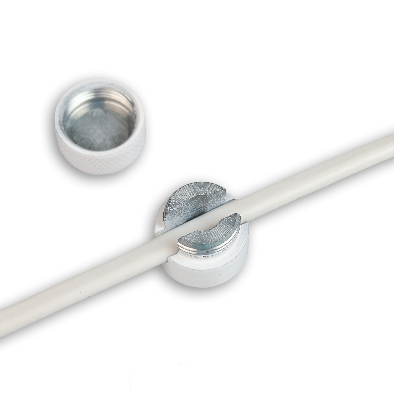Kabel Distanzabhänger, weiß, für Kabel AD