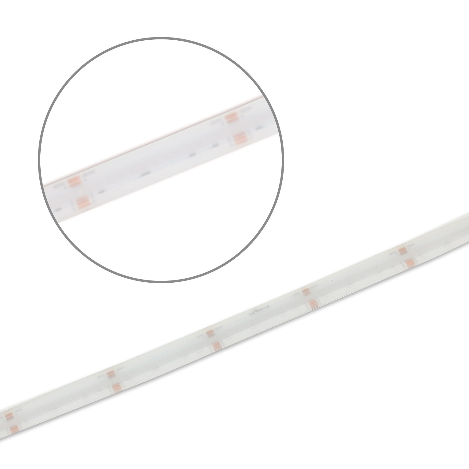 LED HT RGB+WW COB Flexband für bis zu 100°C Umgebungstemp., 24V DC, 19 W, IP68, 5m Rll, 896 LED/m