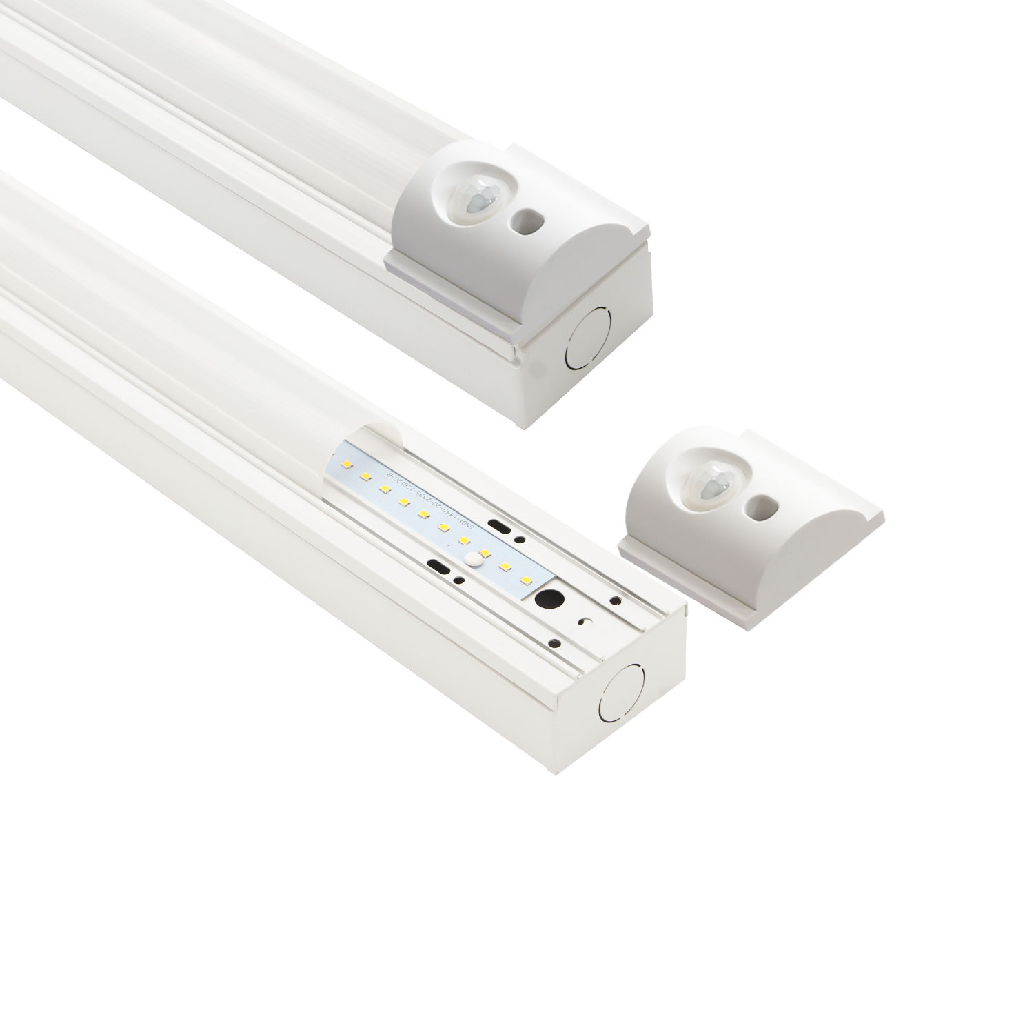 LED Balkenleuchte 150cm, PIR-Sensor, PowerSwitch 22|29|32|37W, 150 lm/W, ColorSwitch 3000|4000|6000K