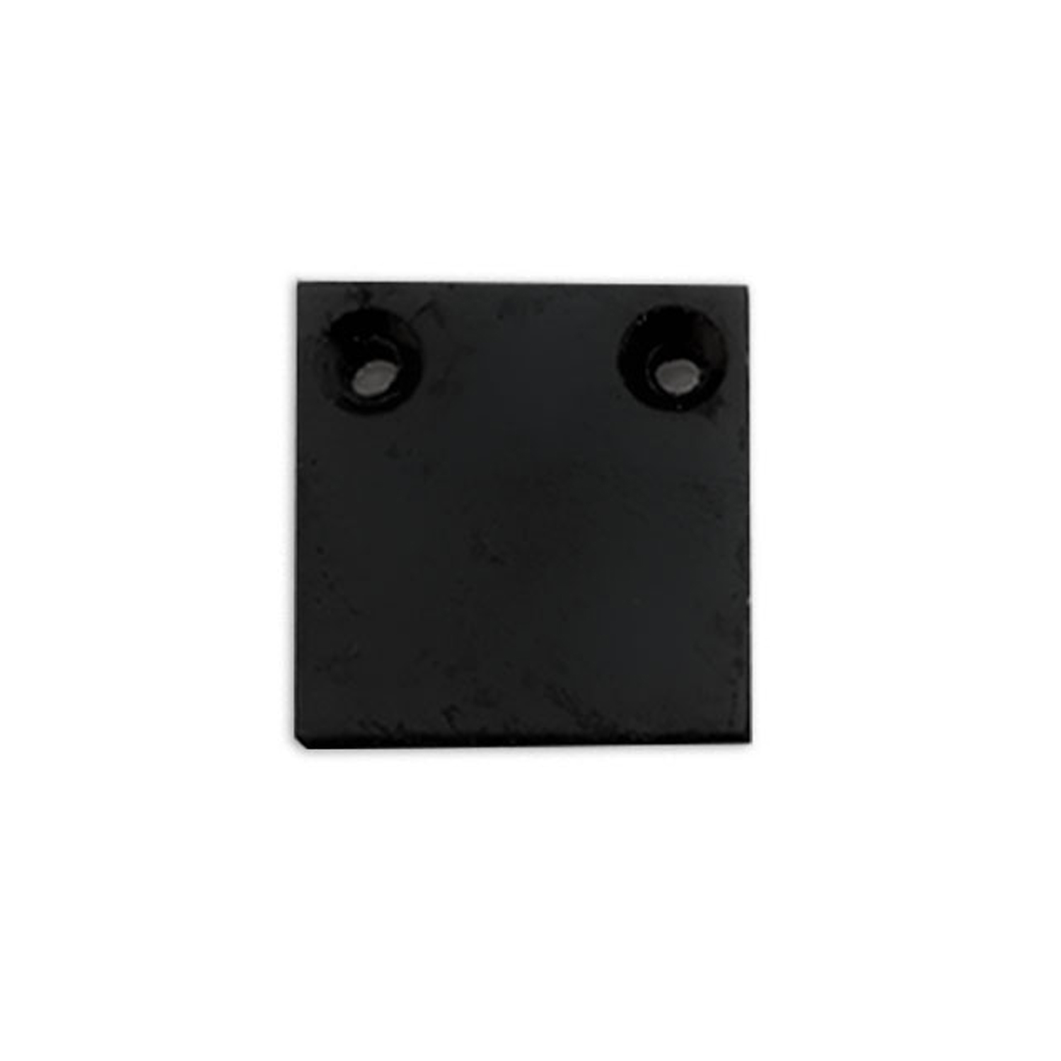 Endkappe Alu EC132 für Curtain10 ONE FLAT, 2 Stück, weiß