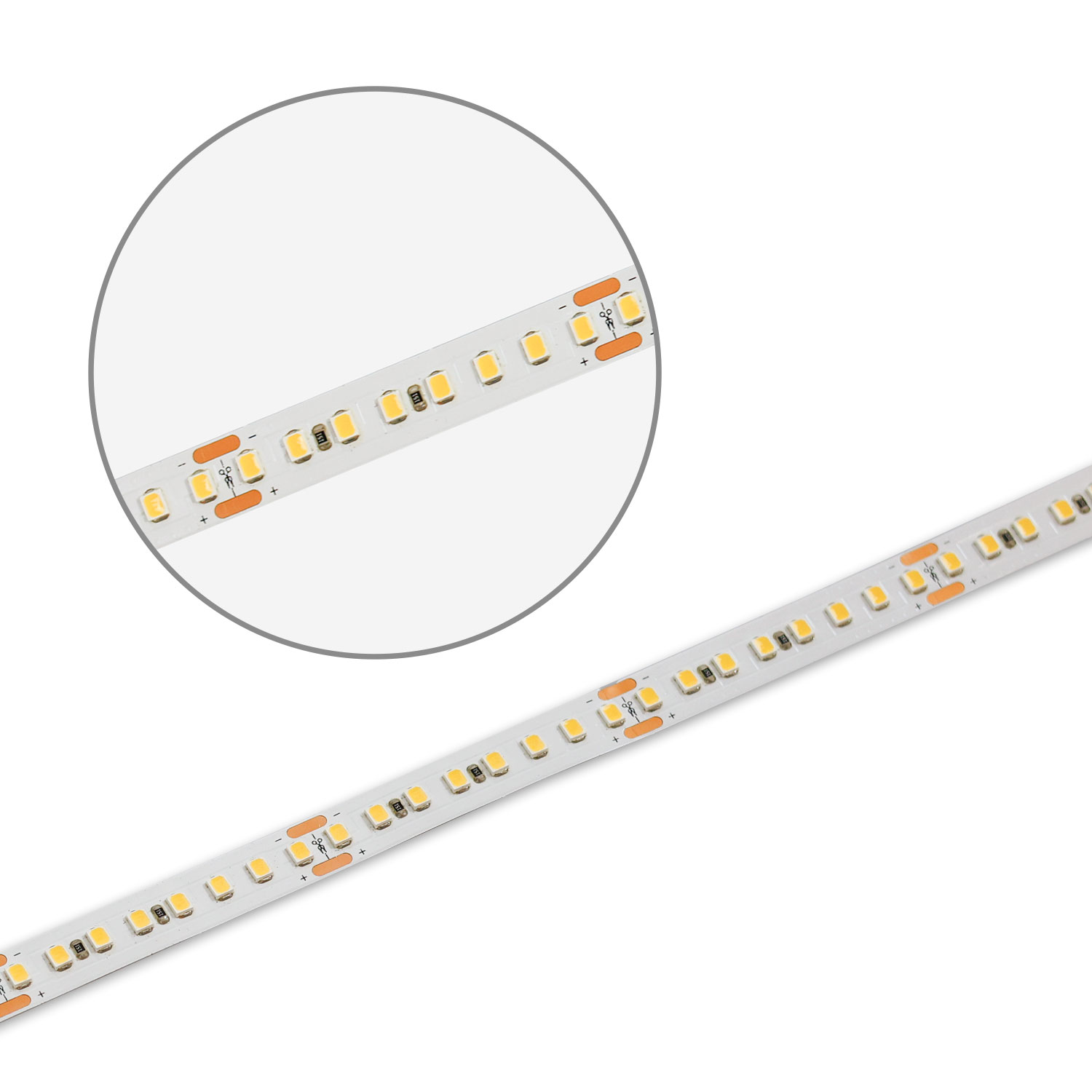LED HEQ927 Flexband High Bright, 48V DC, 17W, IP20, 2700K, 140lm/W, 160 LED/m, 10m Rolle