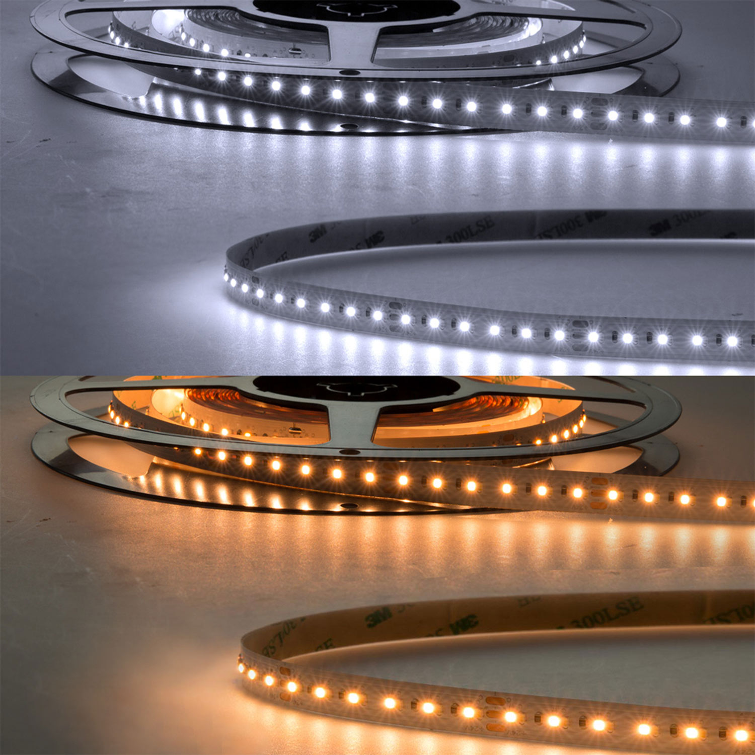 LED CRI918/940 Linear10 CCT Flexband, 24V DC, 10W+10W, IP20, 5m Rolle, 240 LED/m