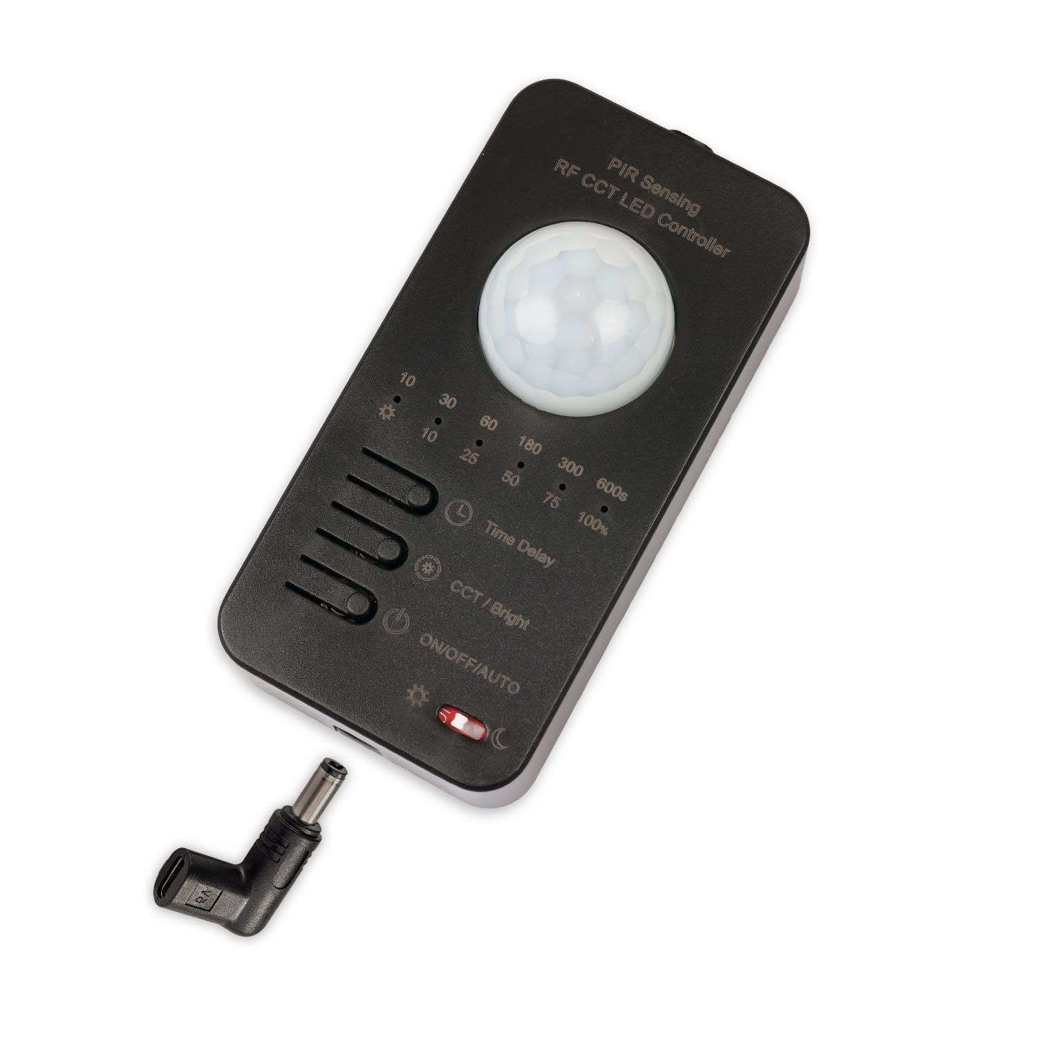 Sys-Pro Konstantlichtregler+PIR-Bewegungssensor, Funkfernbedienung mit USB-C für SingleColor / CCT