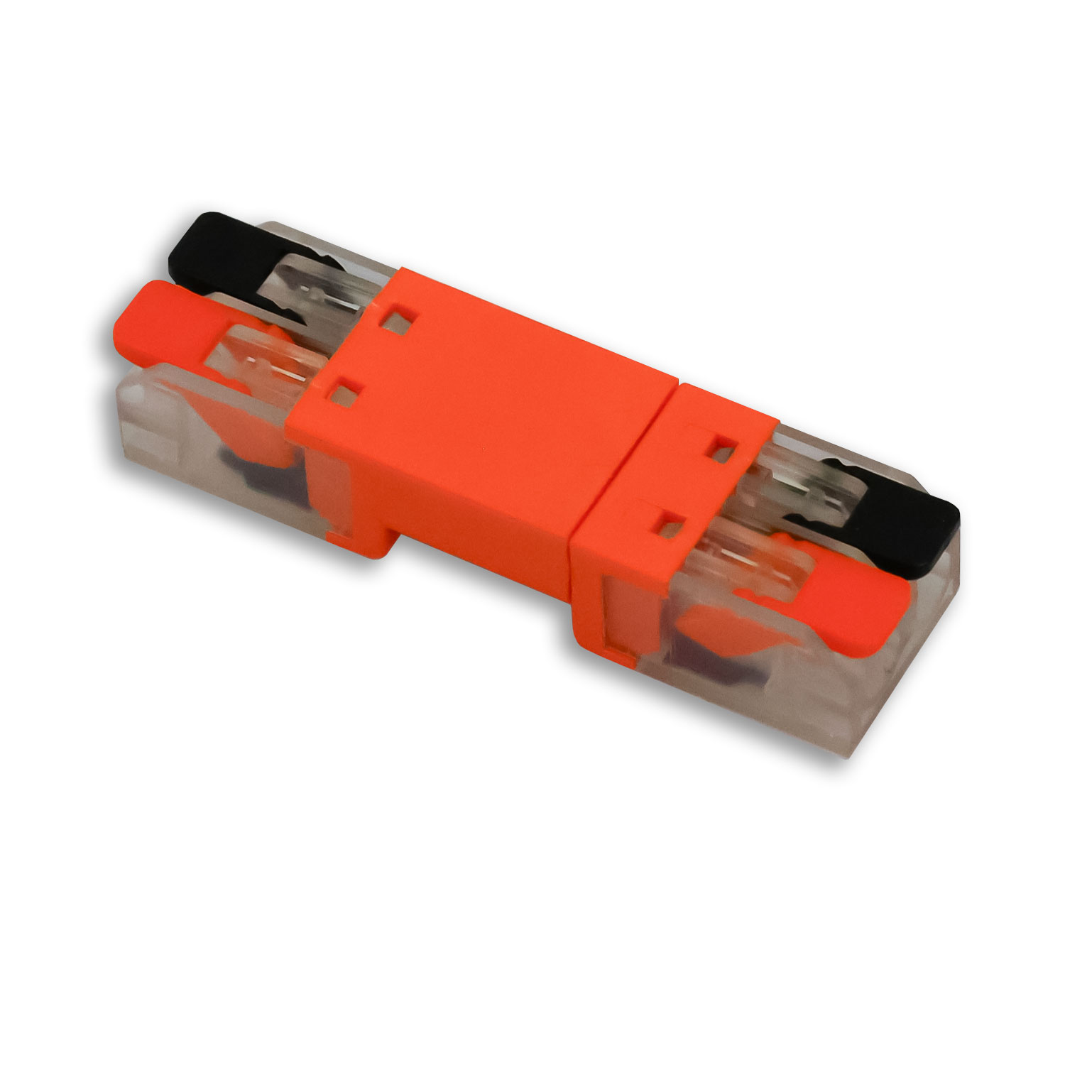Durchgang Steckverbinder 2-polig, 0,5-2,5mm², max. 250V/10A