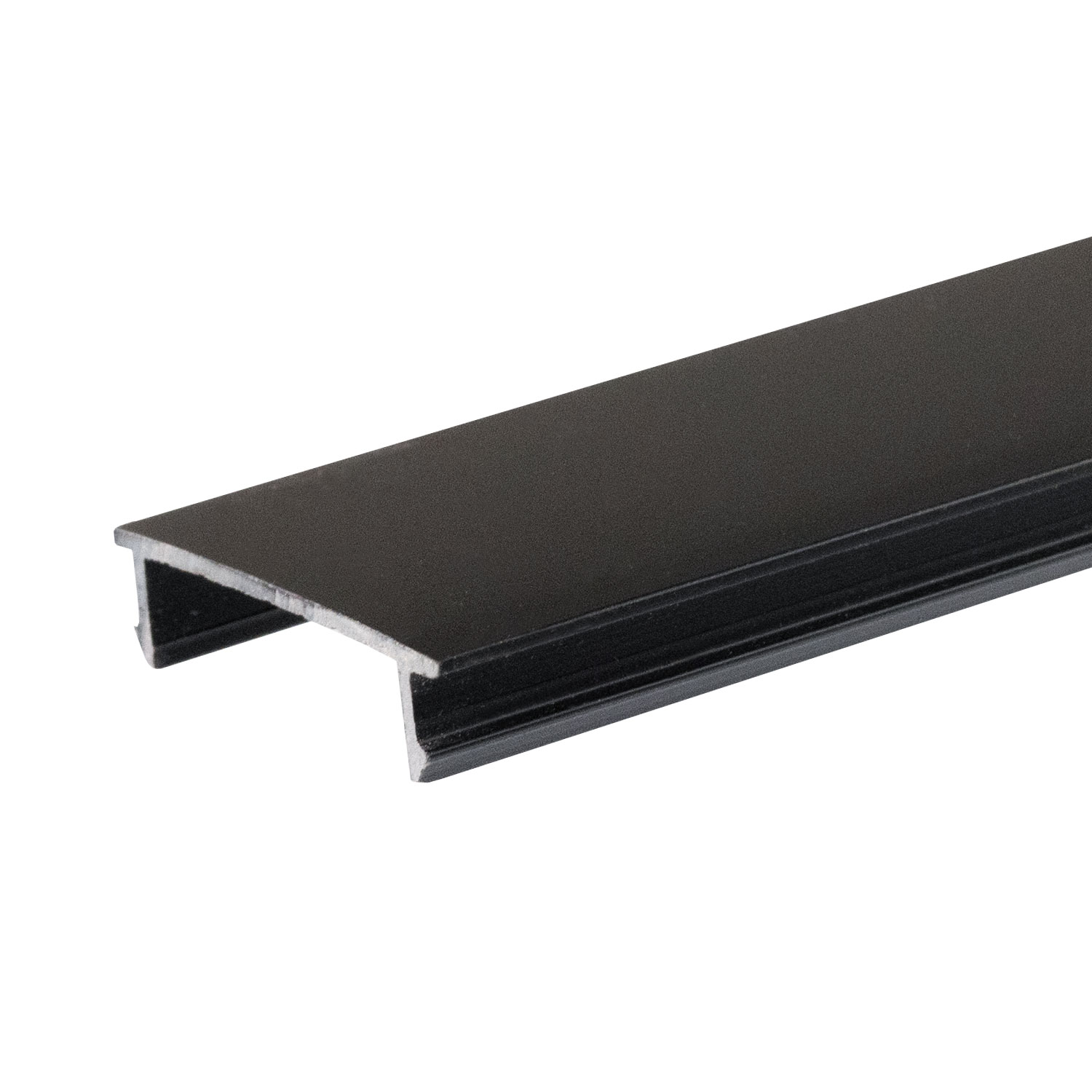 Schutzcover schwarz für Track48 Trockenbau-, Einbau- u. Aufbauschiene (H50), 200cm