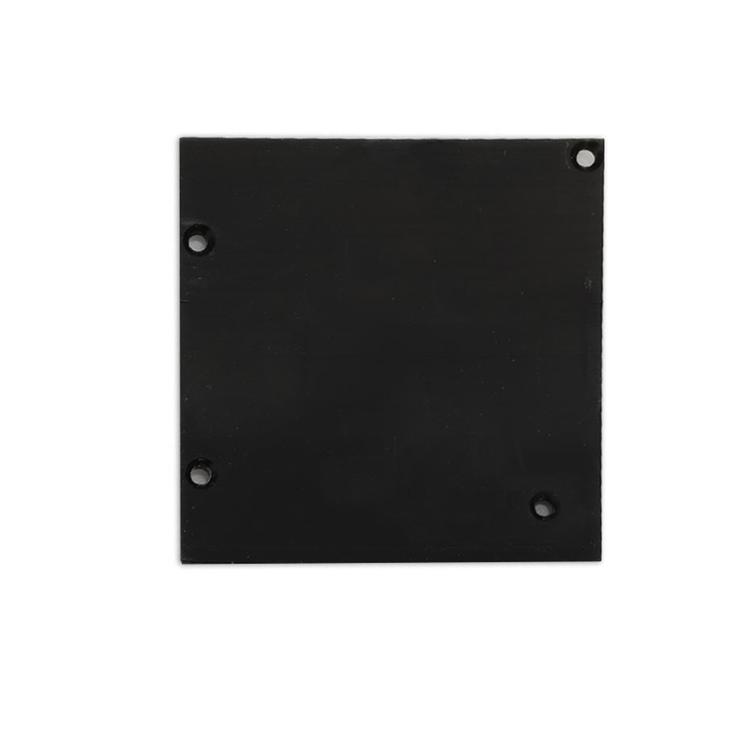 Endkappe Alu EC131 für Curtain10 ONE HIGH mit VISOR, 1 Paar (links & rechts), schwarz