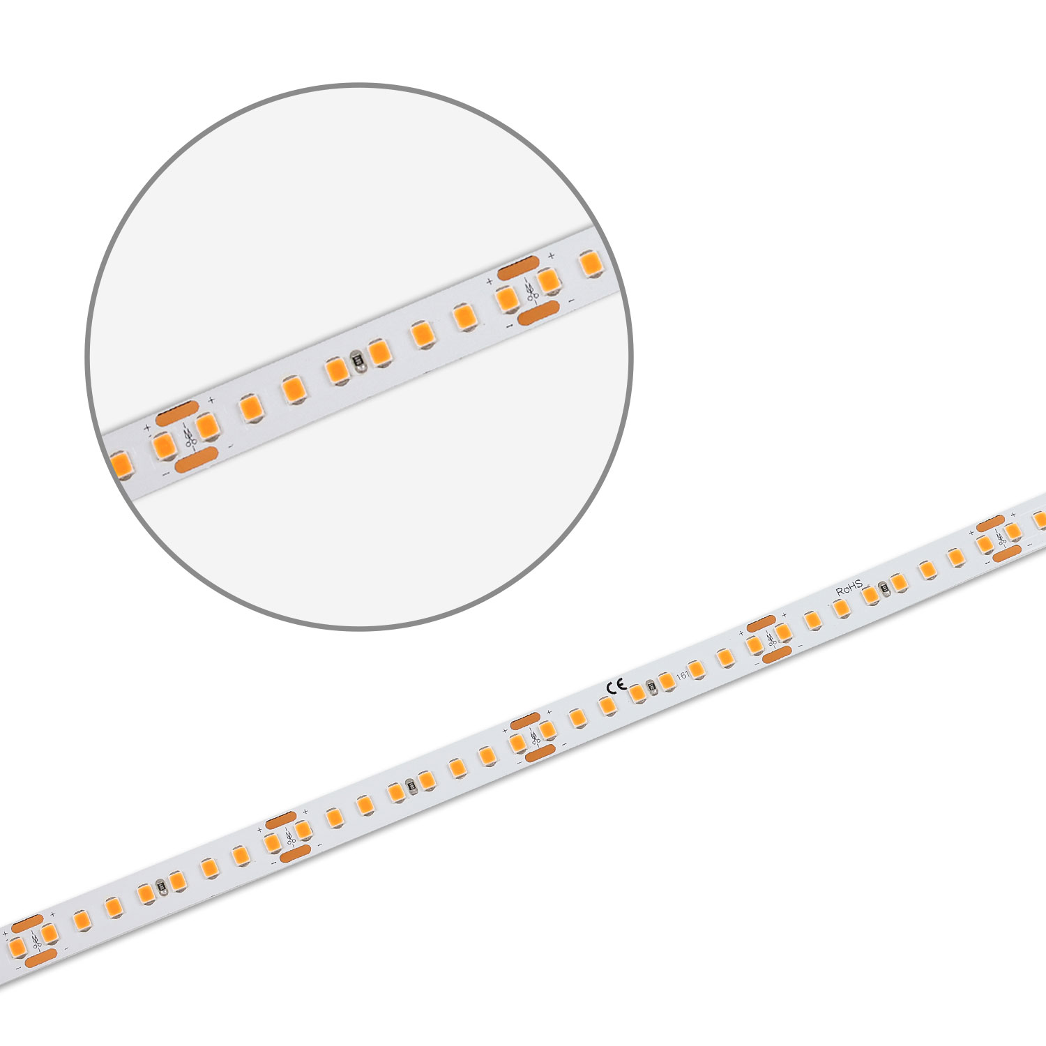 LED CRI Food Flexband Meat, 24V DC, 14,4W, IP20, 5m Rolle, 160 LED/m
