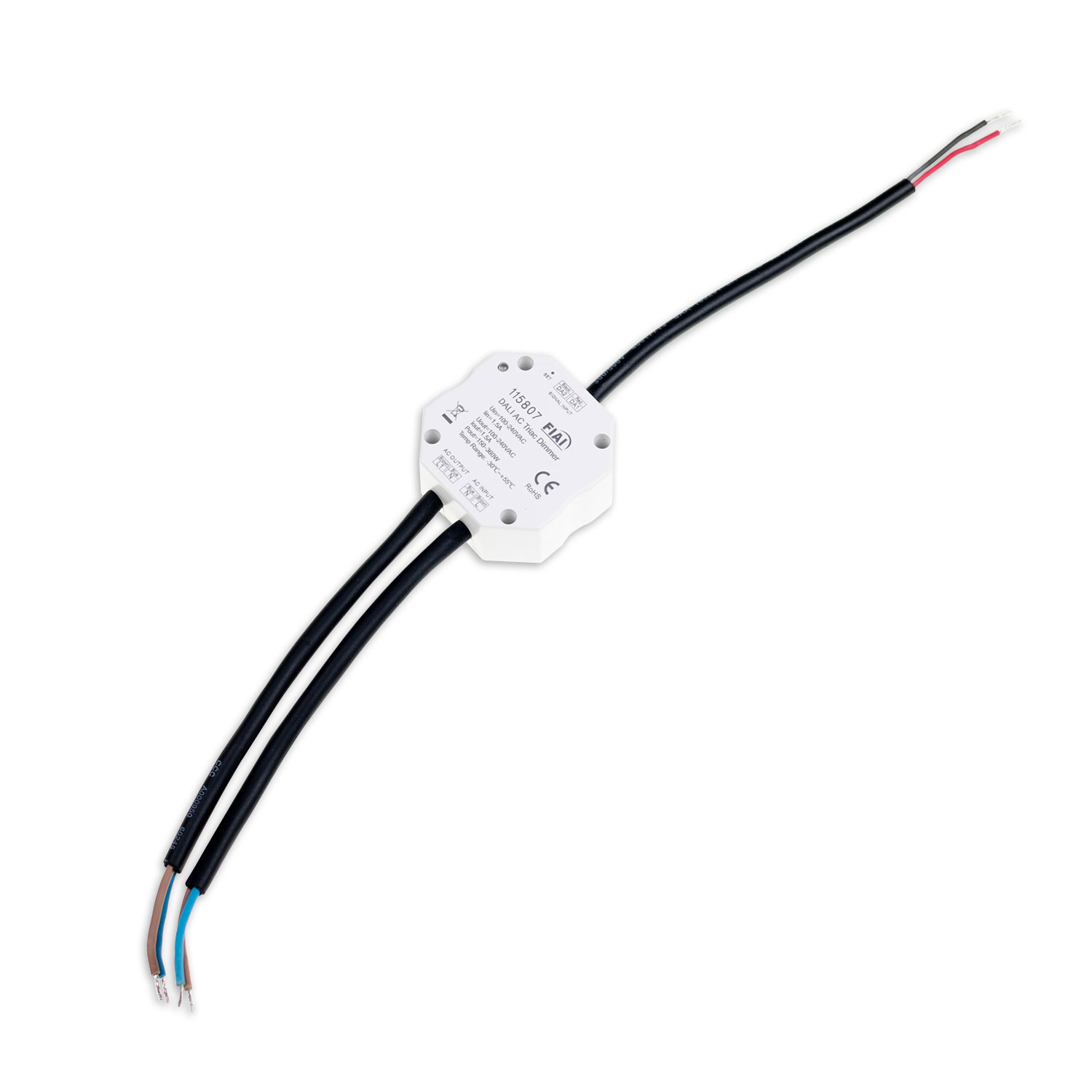 DALI-2 DT6 Phasenabschnitt-Dimmer für dimmbare 230V LED Leuchten/Trafos, 360VA