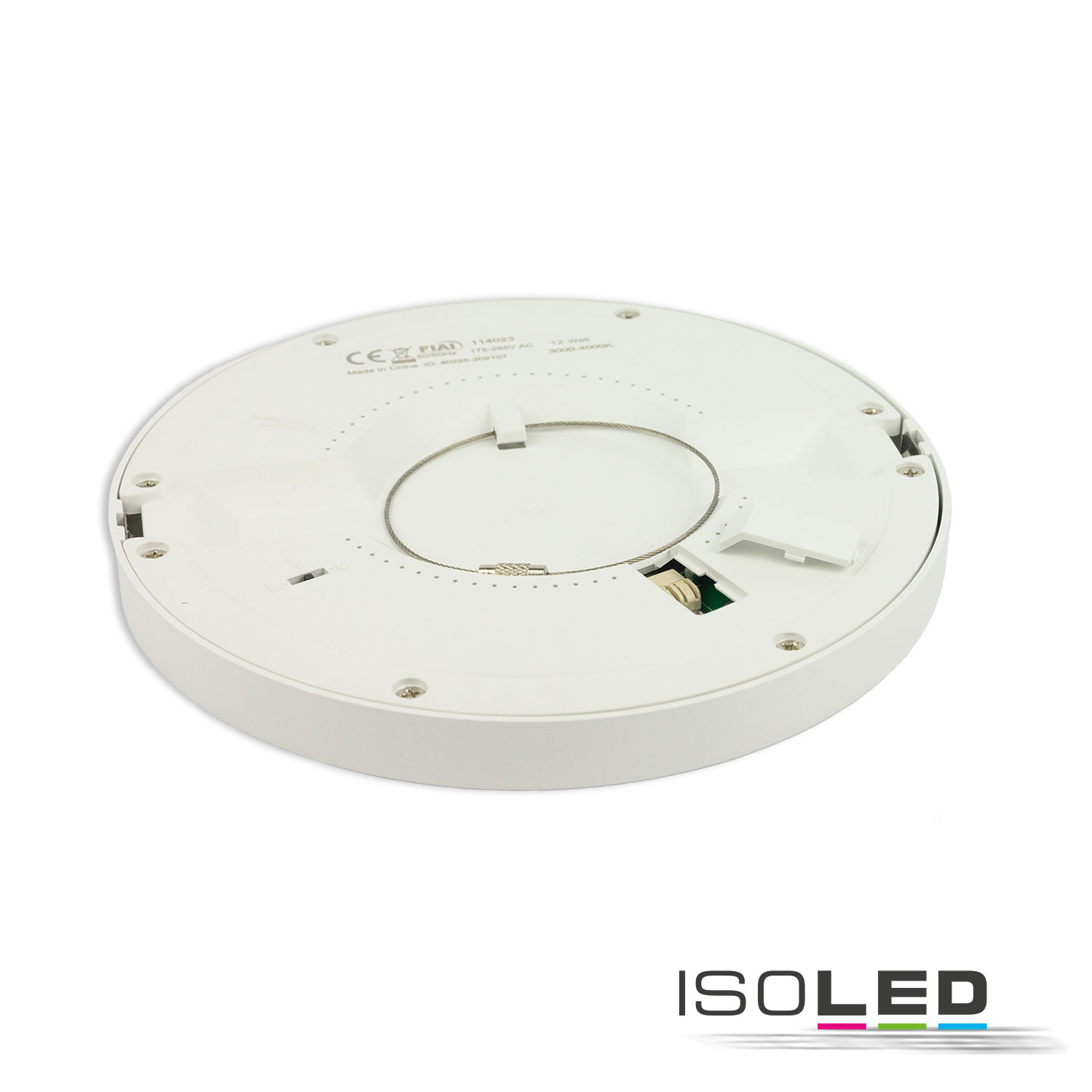 LED Aufbau/Einbauleuchte Slim Flex, 18W, schwarz, ColorSwitch 3000|3500|4000K