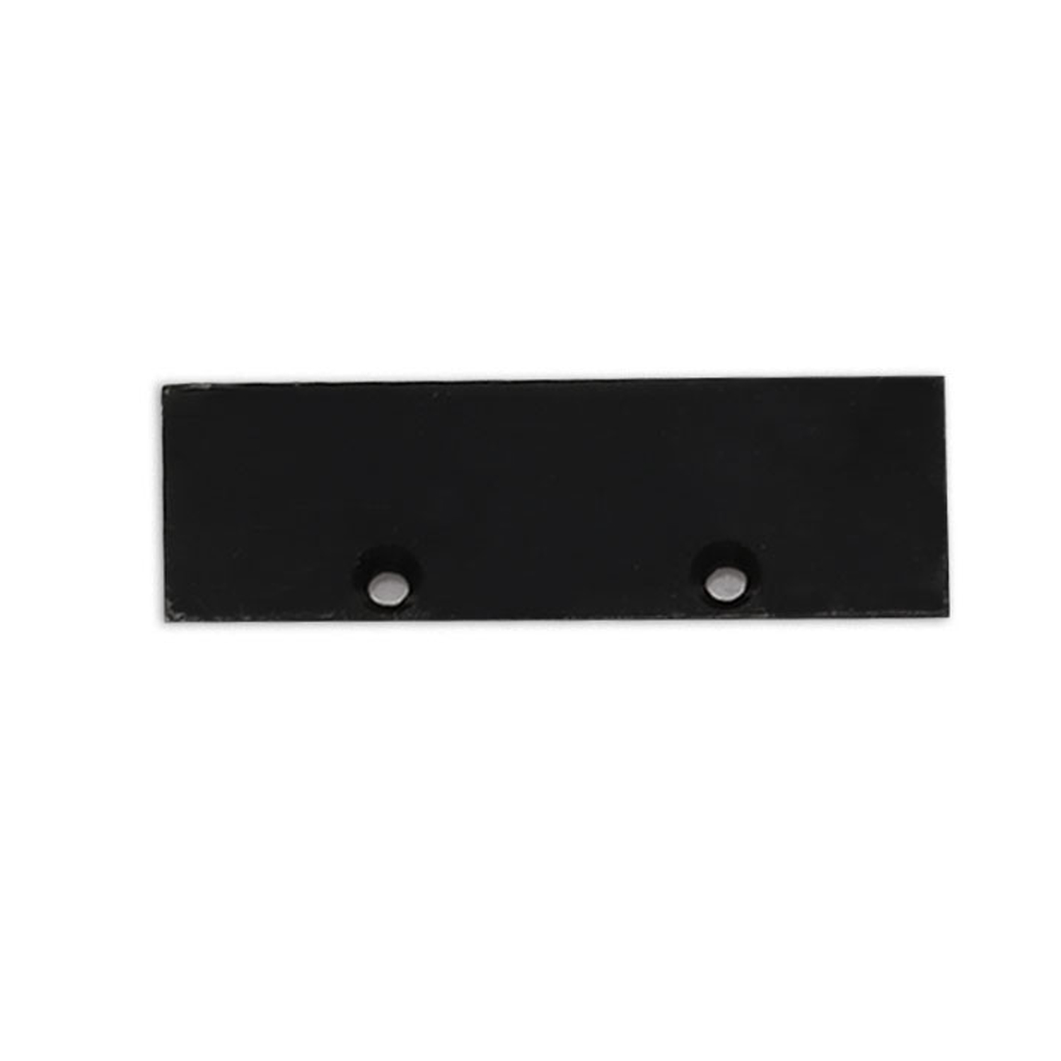 Endkappe Alu EC126 für Curtain10 ONE, 2 Stück, schwarz
