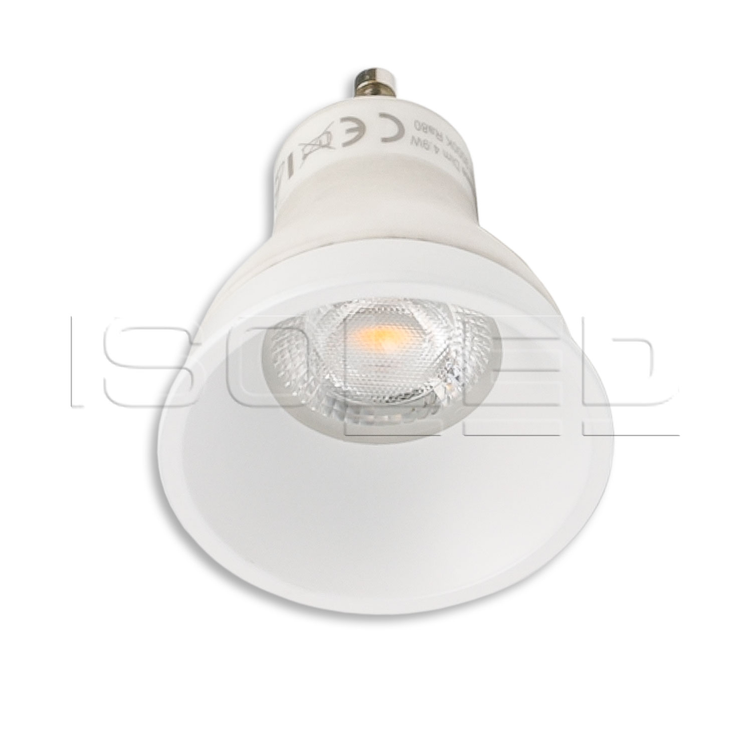 Cover für LED Spot und LED Modul SYS-GU10, weiß matt, rückversetzt, UGR