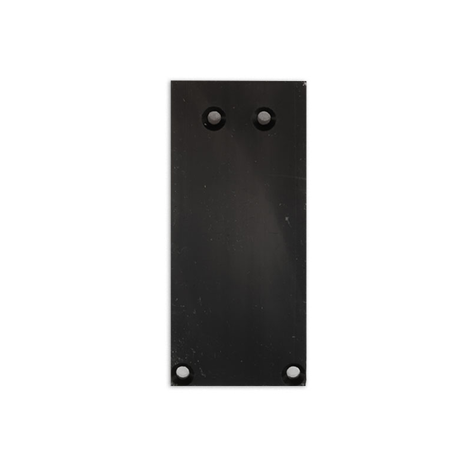 Endkappe Alu EC130 für Curtain10 ONE HIGH, 2 Stück, schwarz