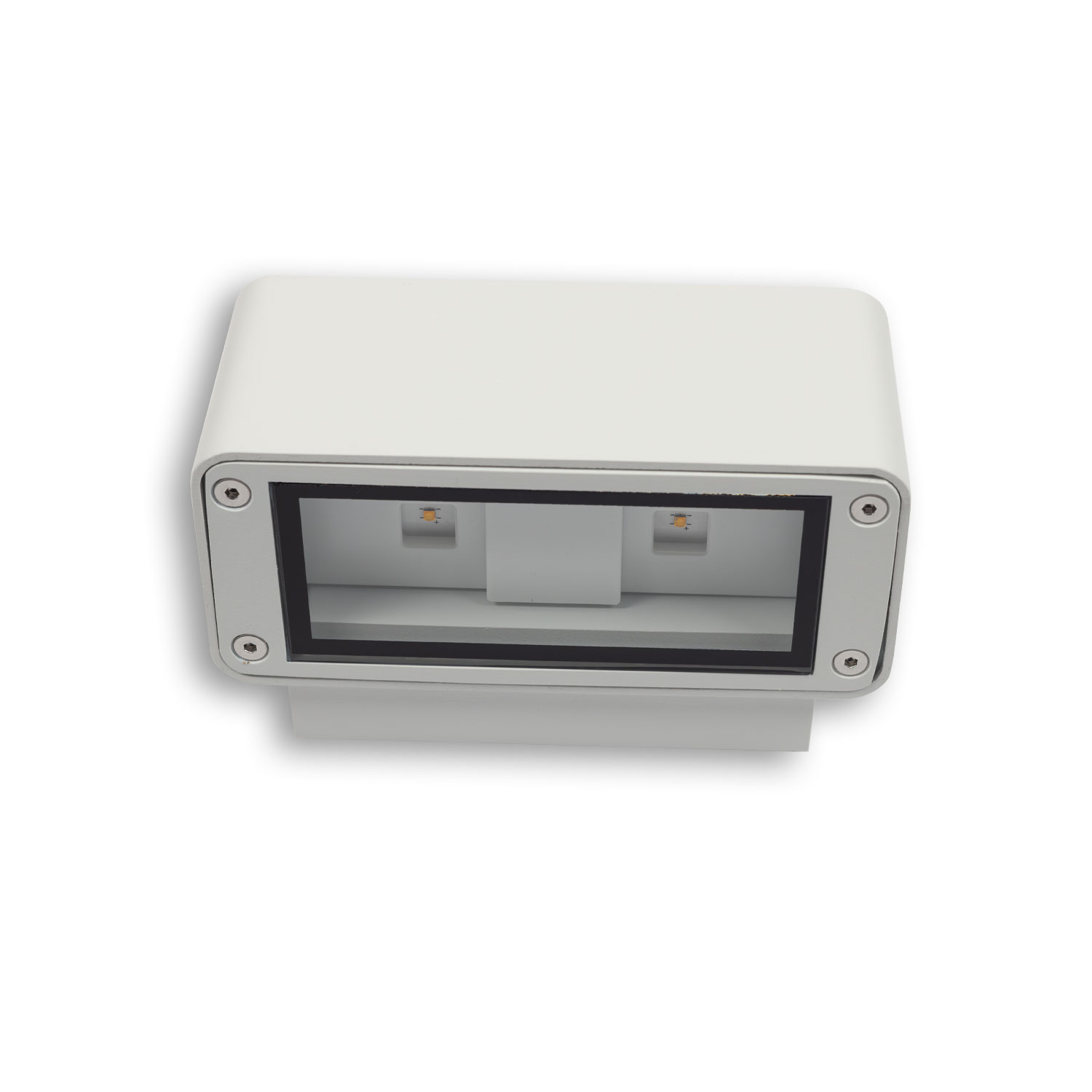 LED Wandleuchte Up&Down 4x3W CREE, IP54, weiß, warmweiß